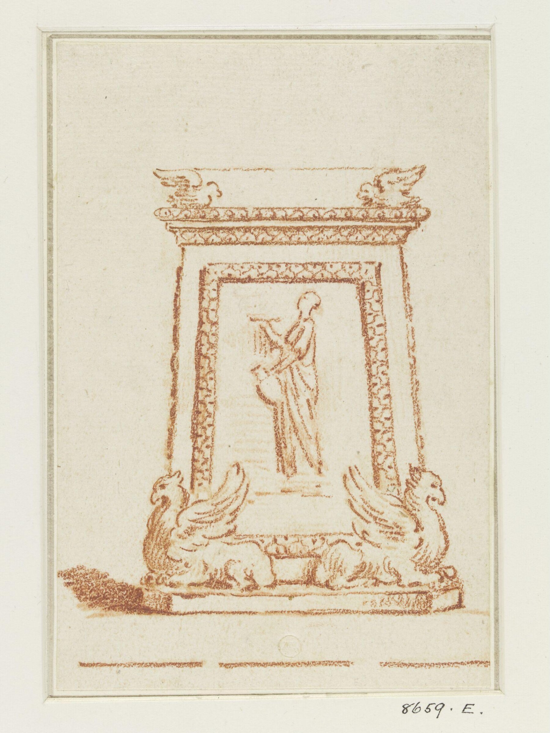 Drawing, A. Nolli