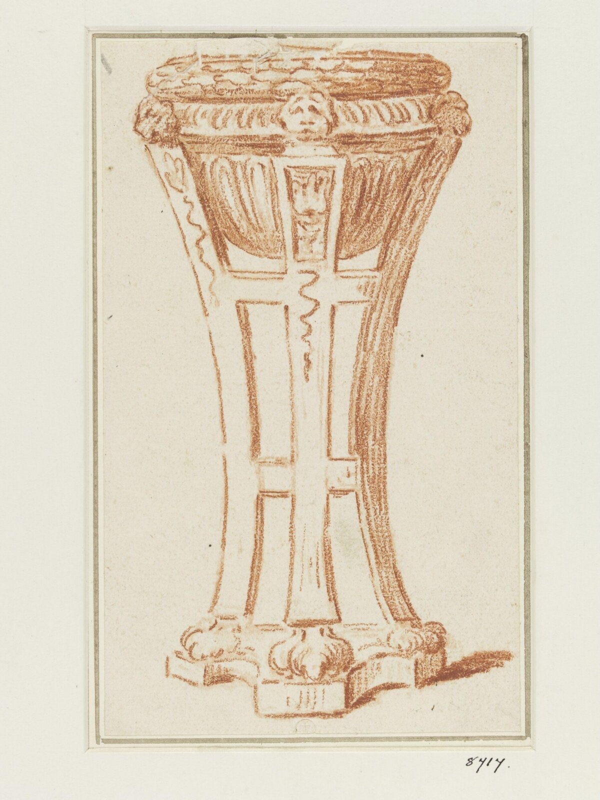 Drawing, A. Nolli