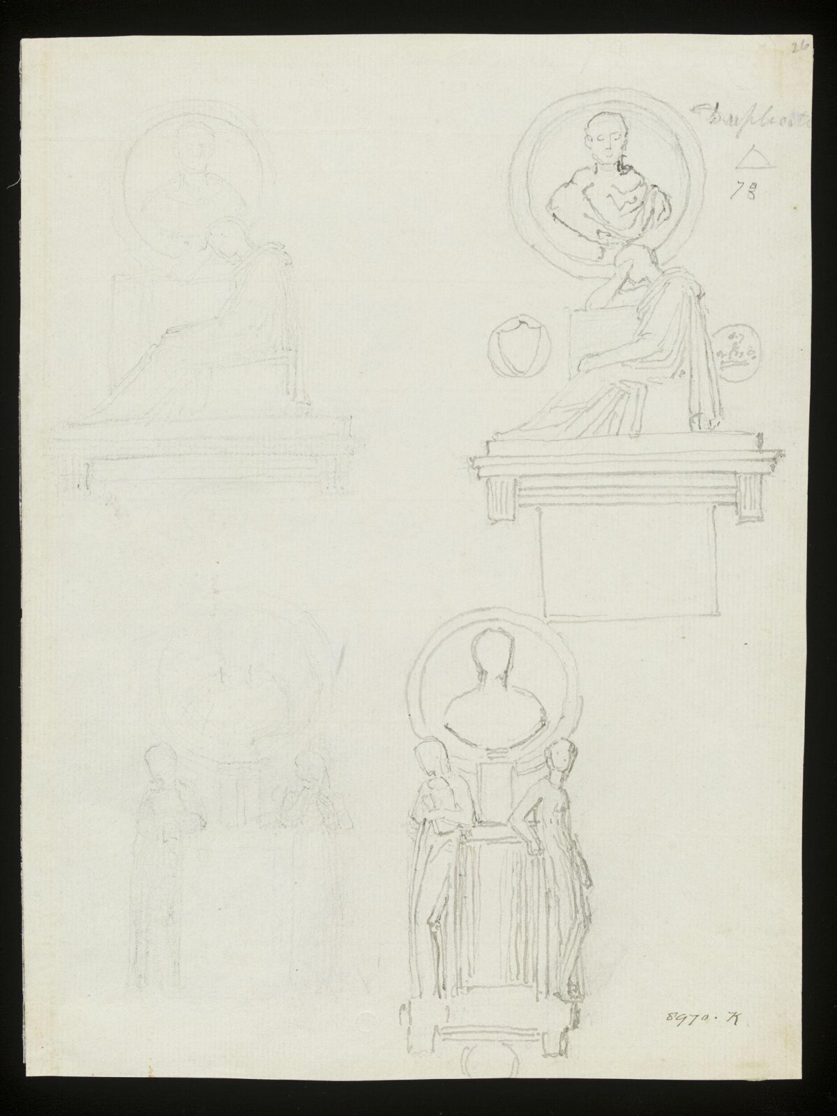 Drawing, John Flaxman, c. 1775-1826