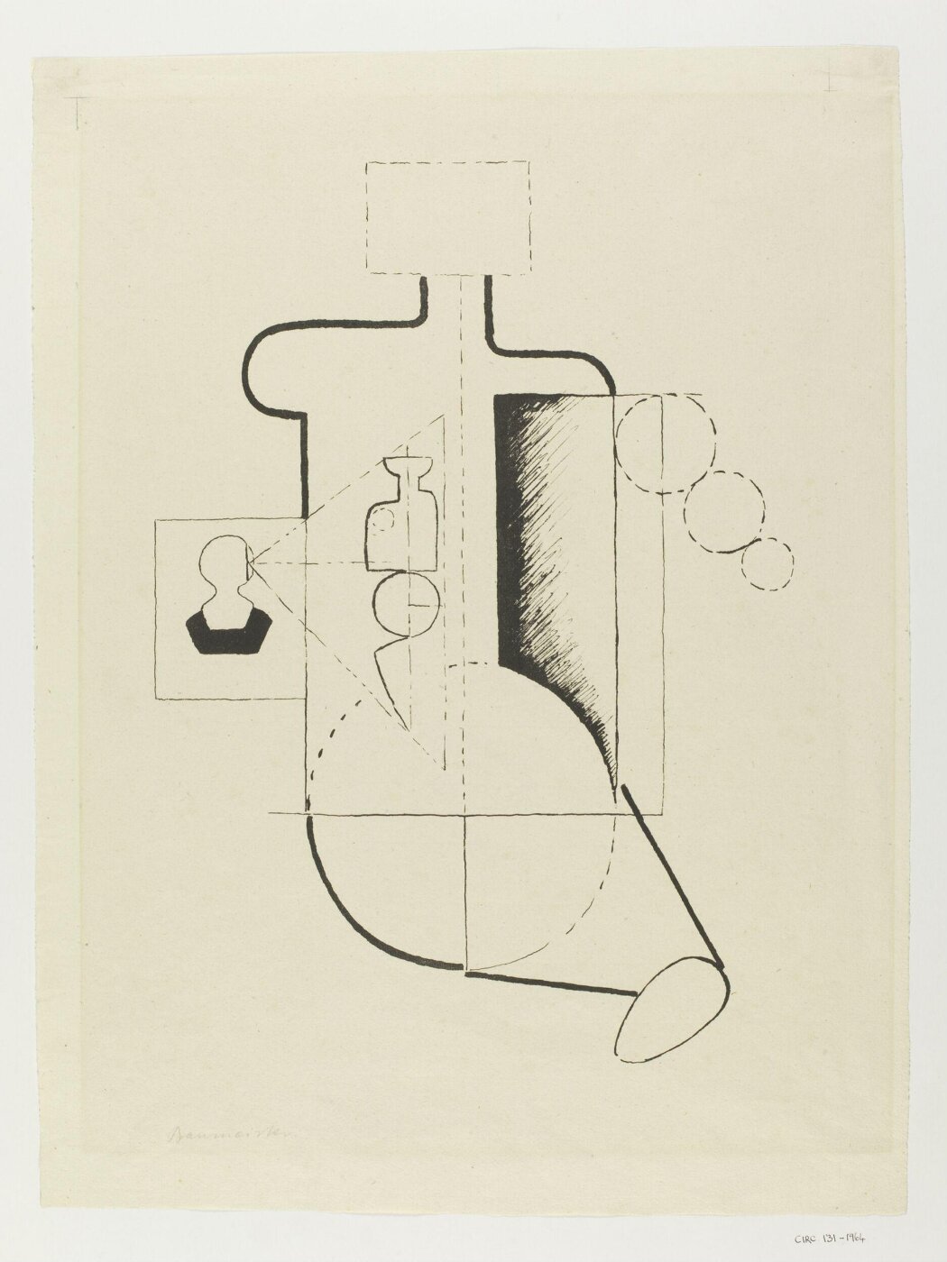 Willi Baumeister, Seated Figure