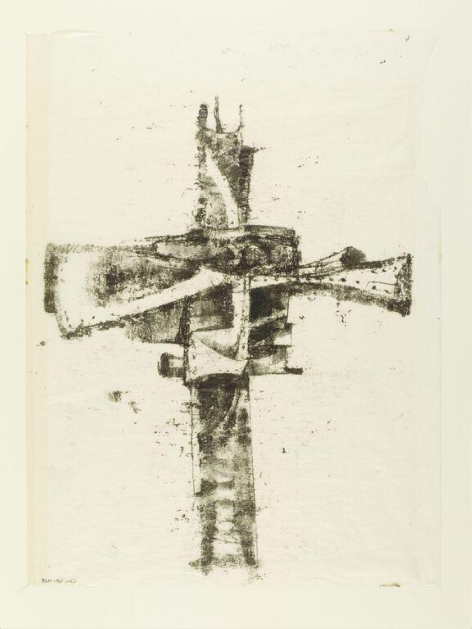 Drawing, Geoffrey Clarke, 1958