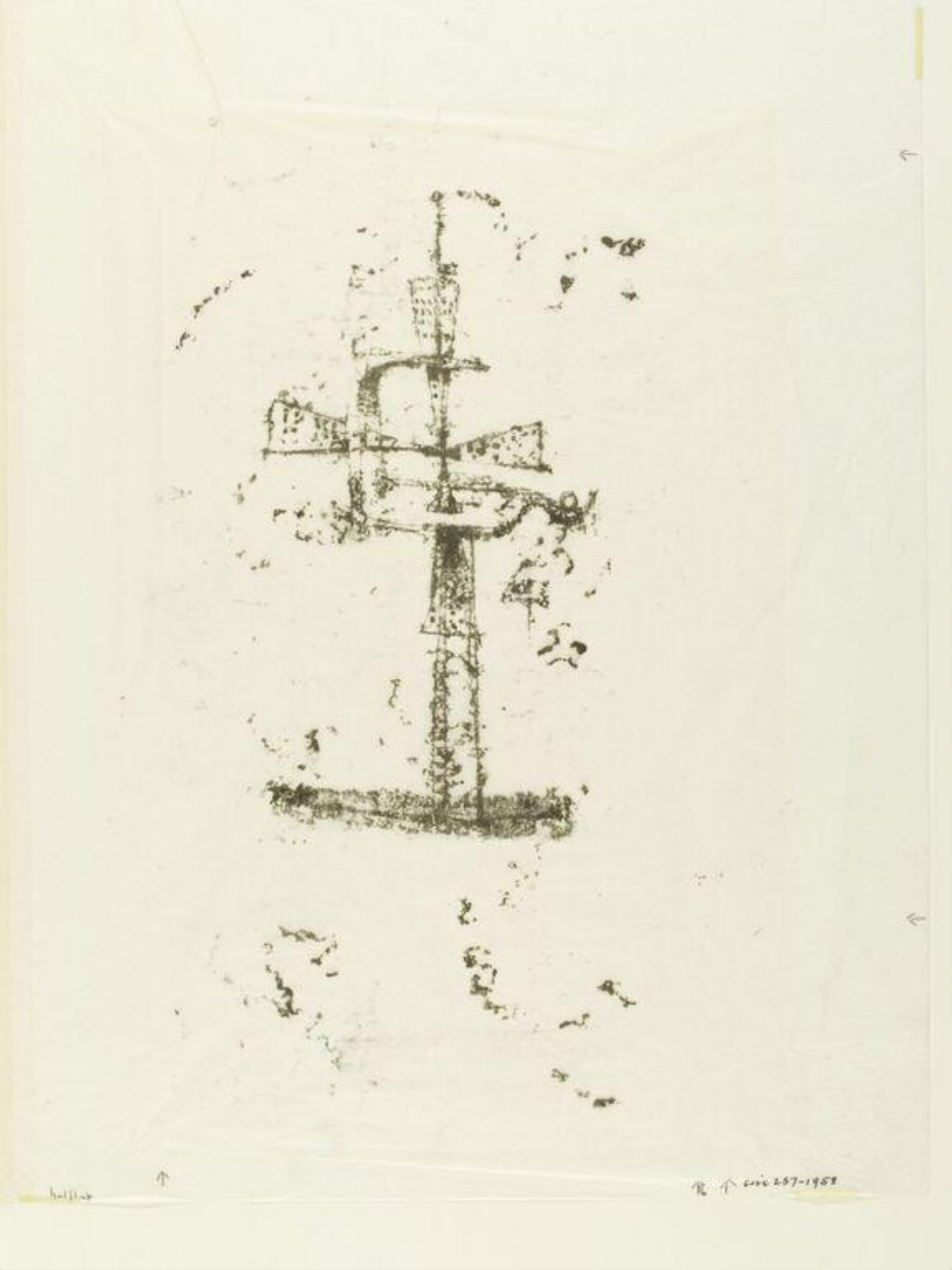 Drawing, Geoffrey Clarke, 1958