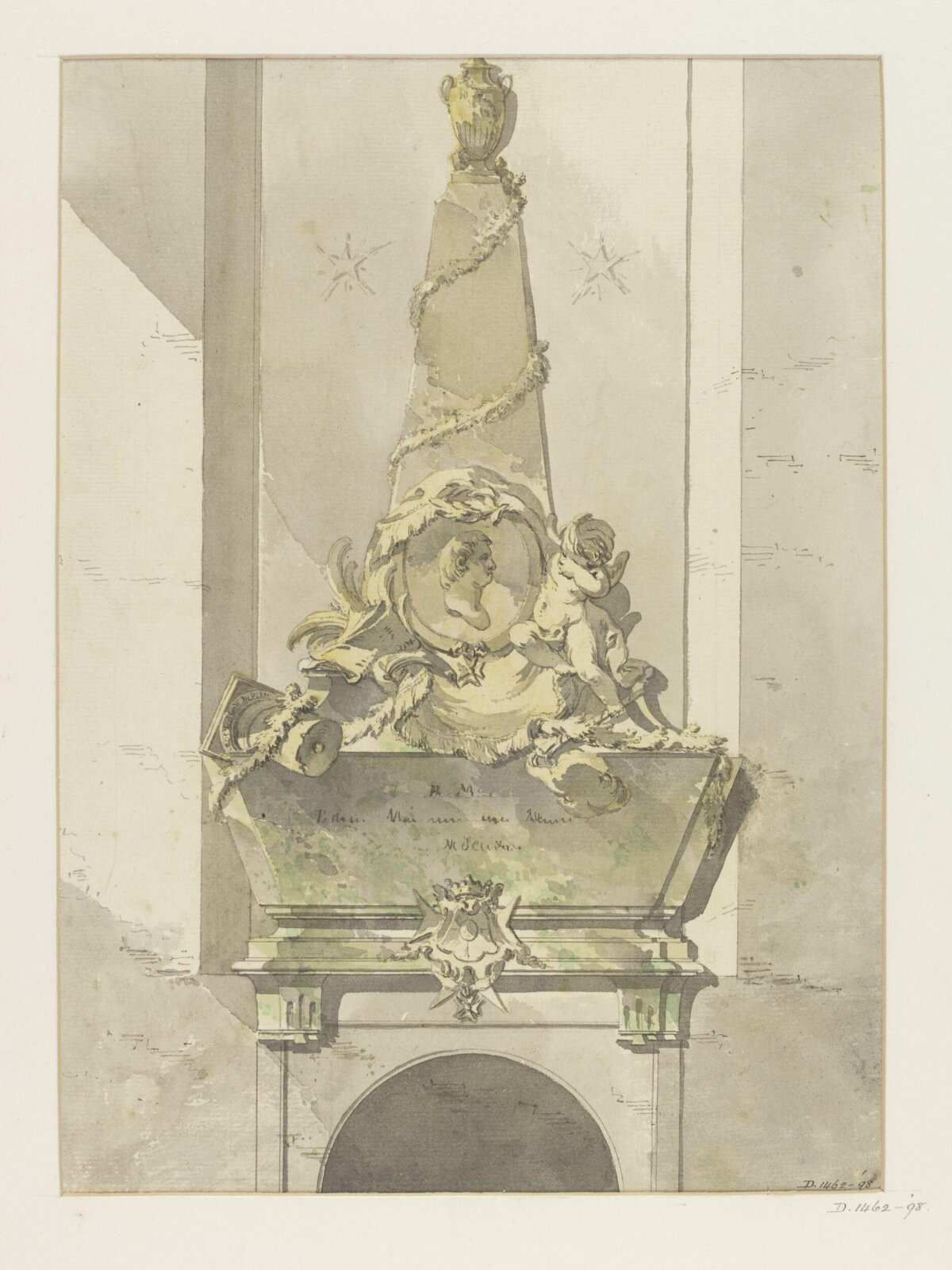 Drawing, Jean Eric Rehn, c. 1727-93