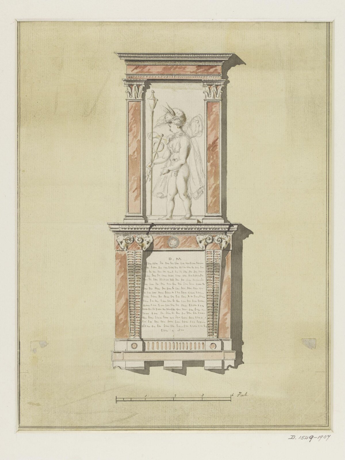 Drawing, James Paine, c. 1776