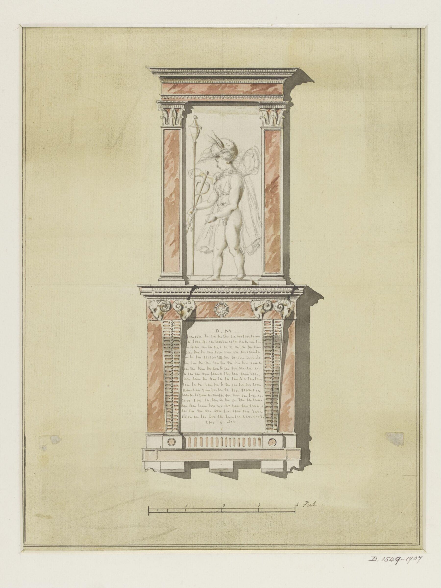 Drawing, James Paine, c. 1776