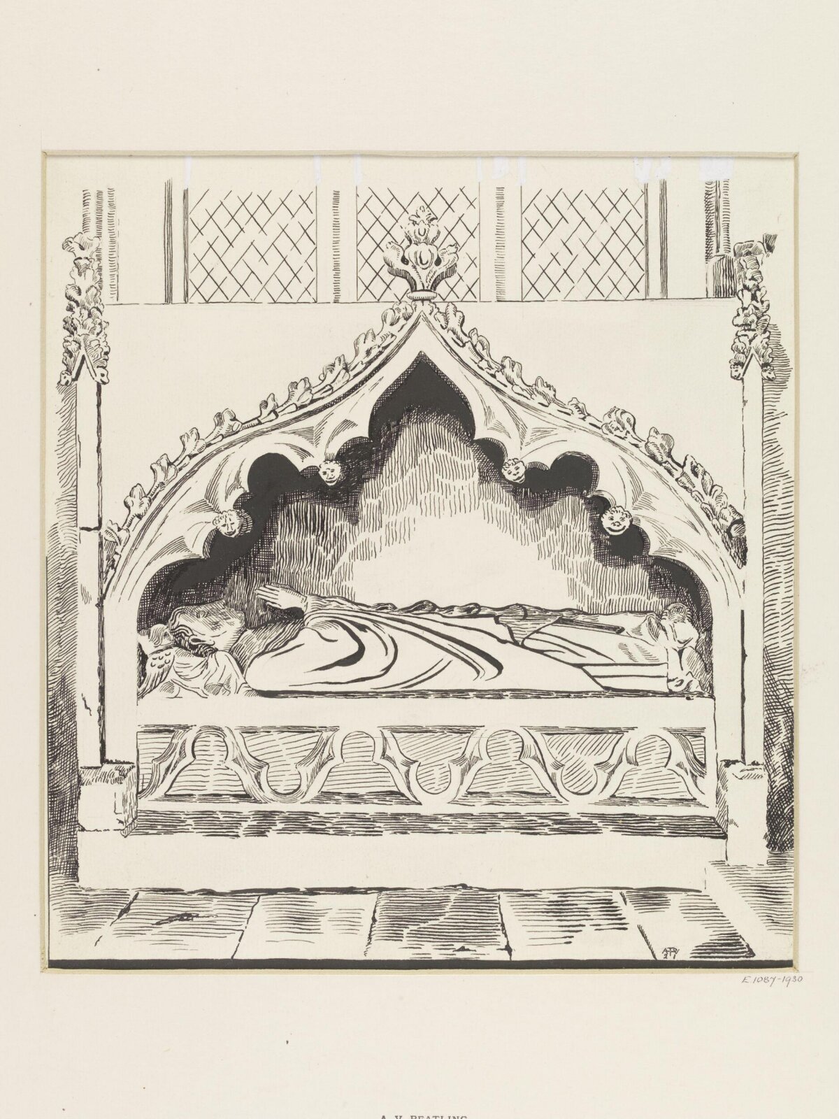 Drawing, A. V. Peatling, 1921
