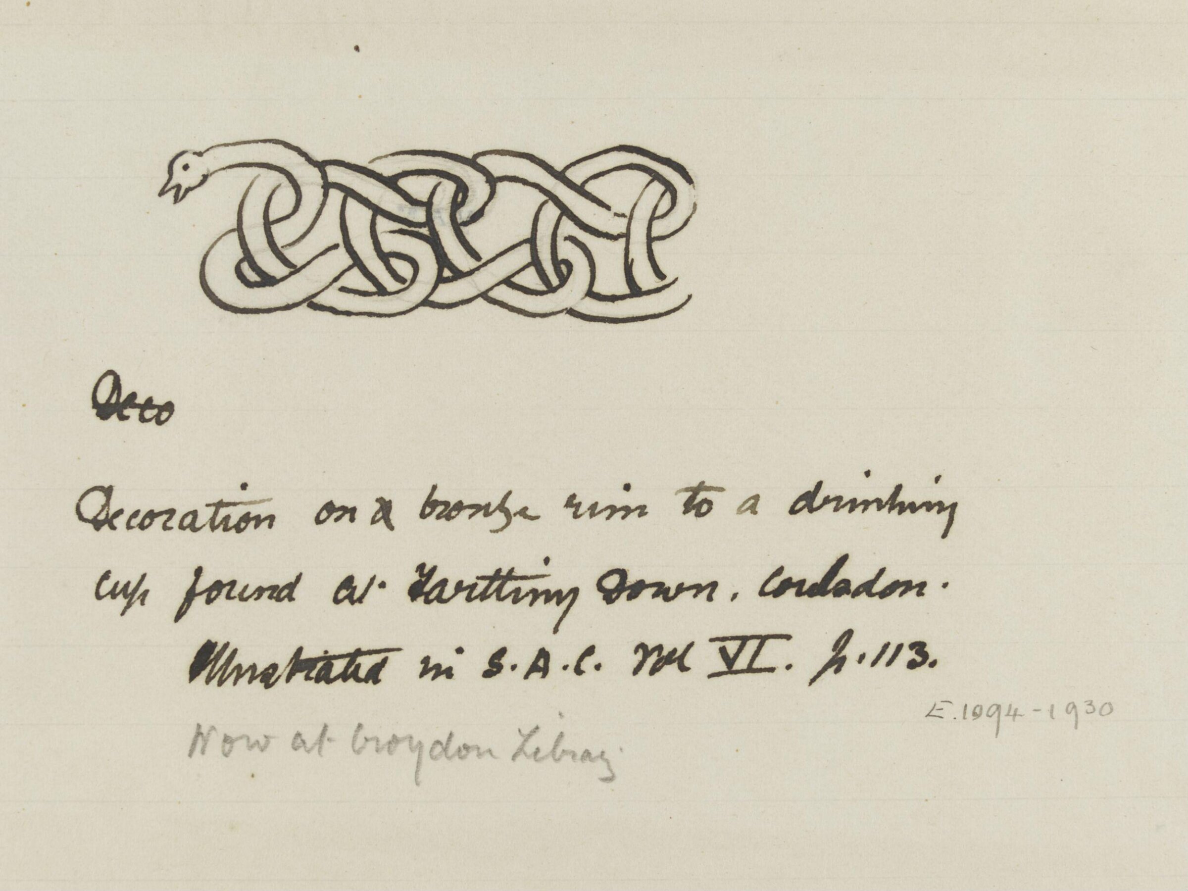 Drawing, A. V. Peatling