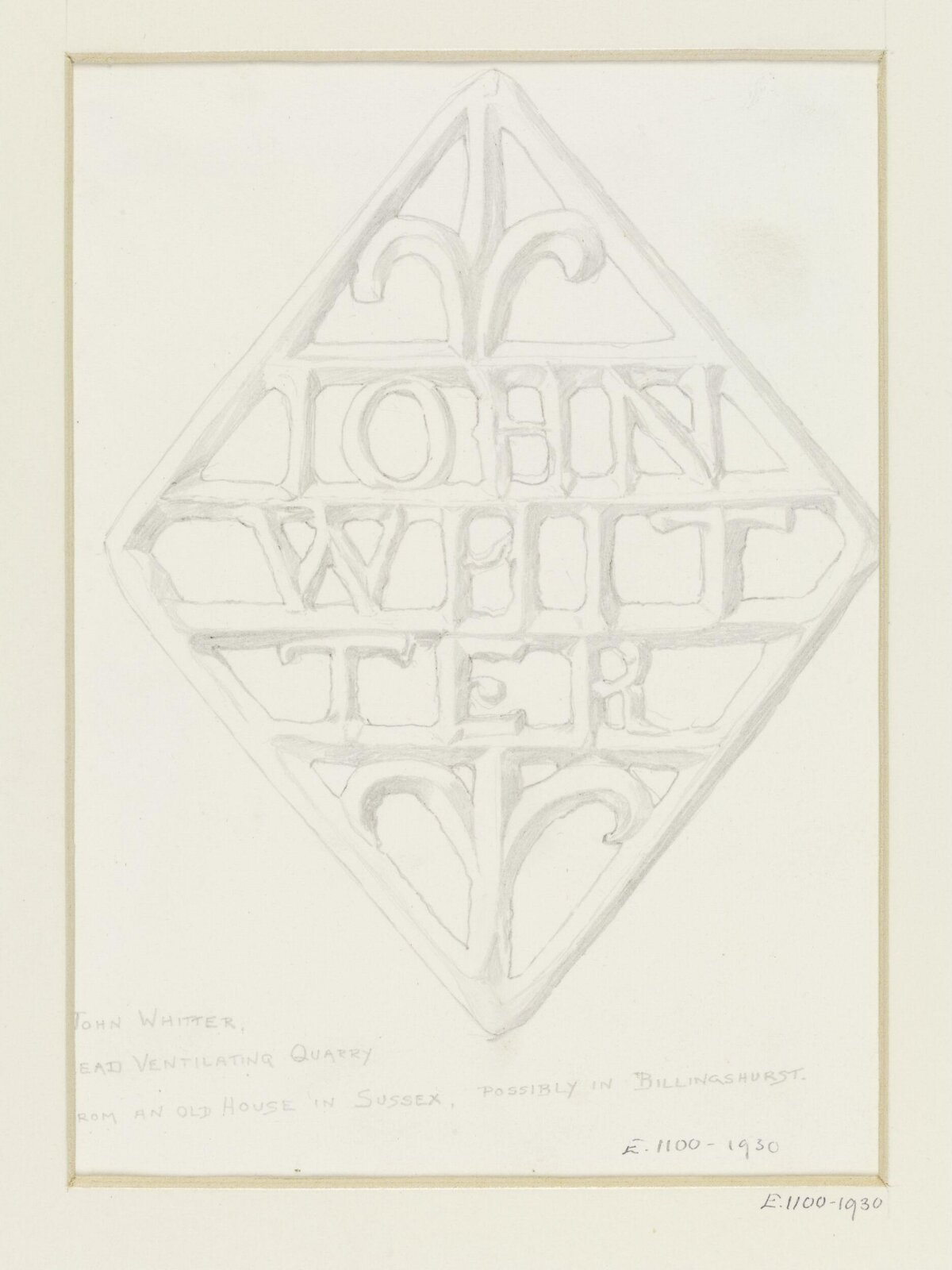 Drawing, A. V. Peatling