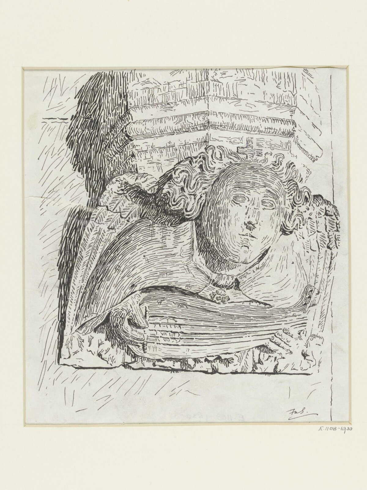 Drawing, F. W. Stobbs