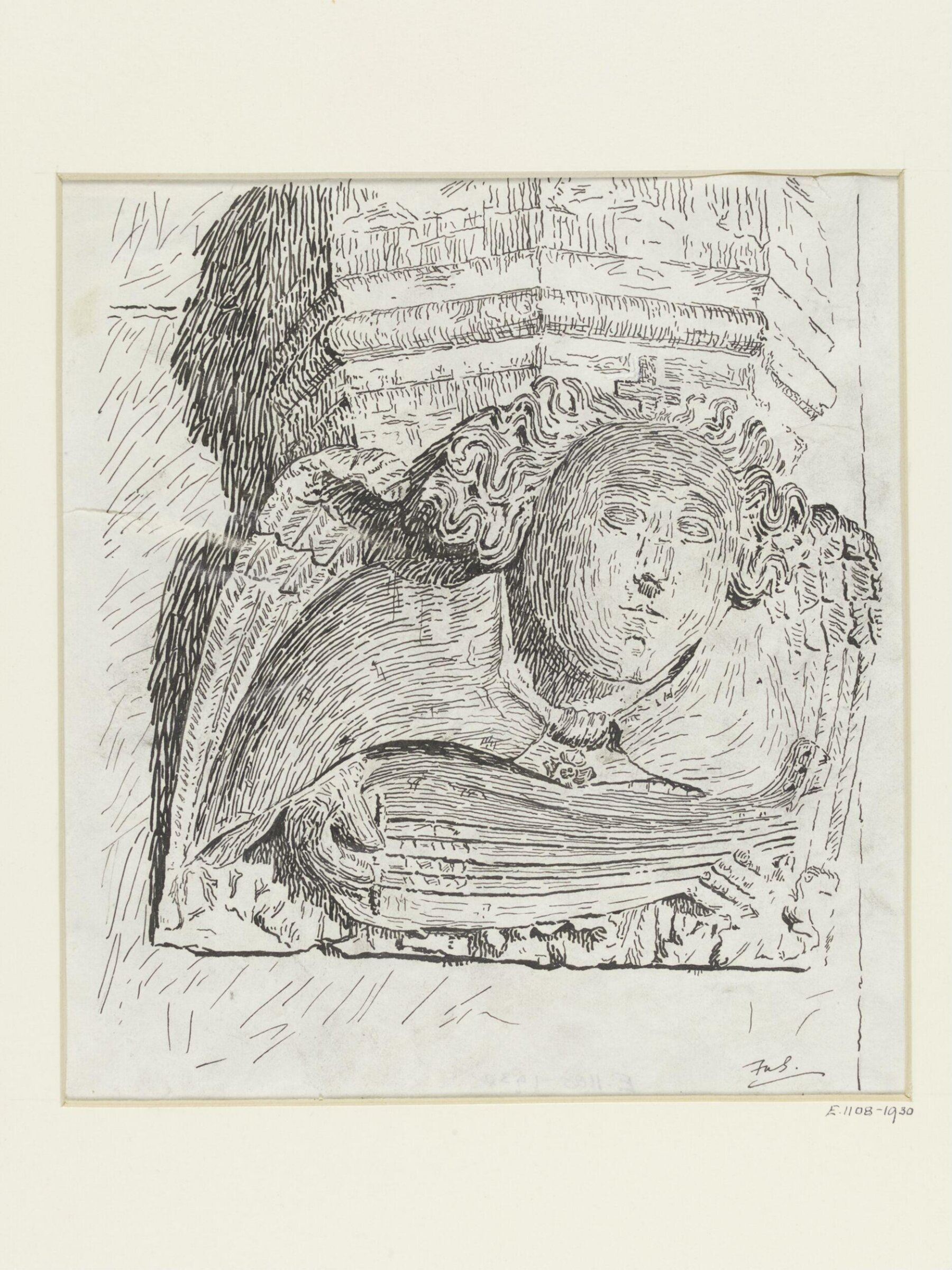Drawing, F. W. Stobbs