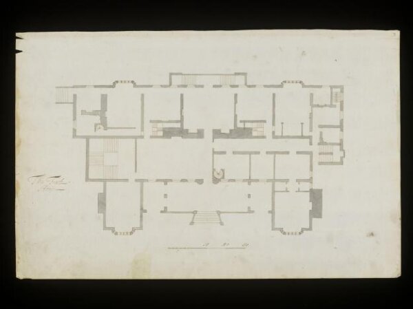 Floor plan for Ham House | Unknown | V&A Explore The Collections