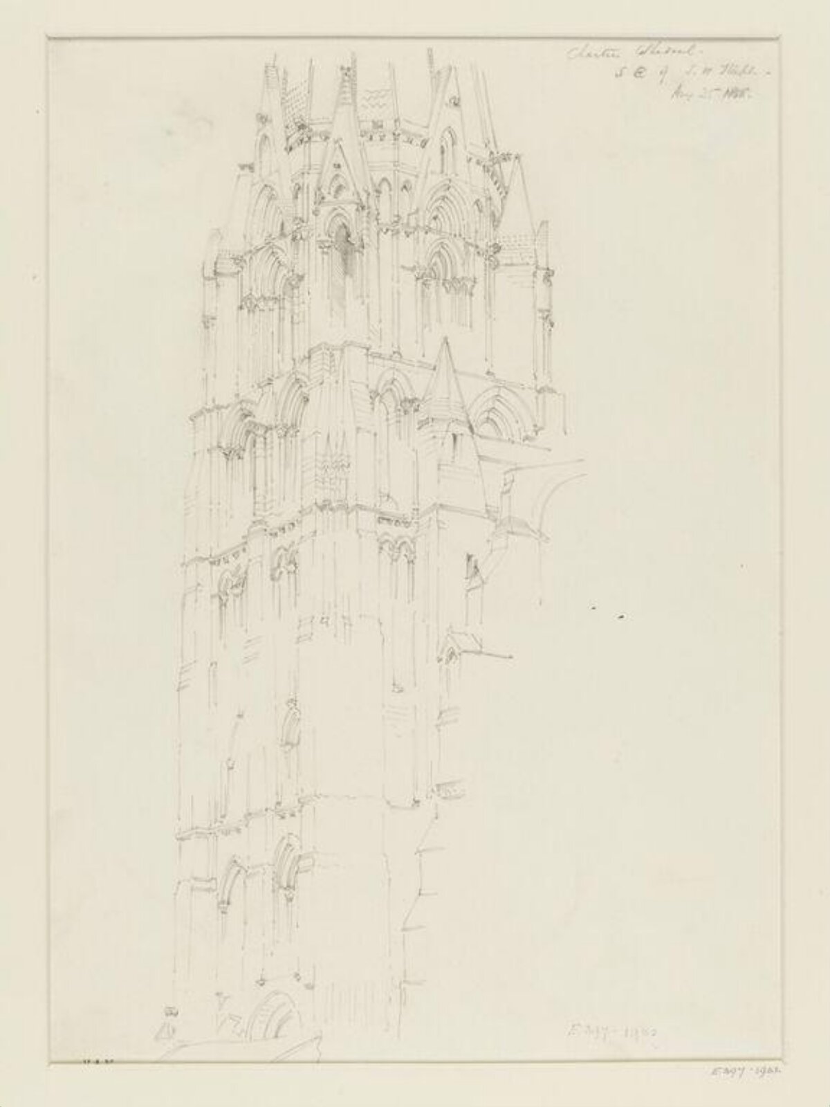 Chartres Cathedral, 25/08/1858