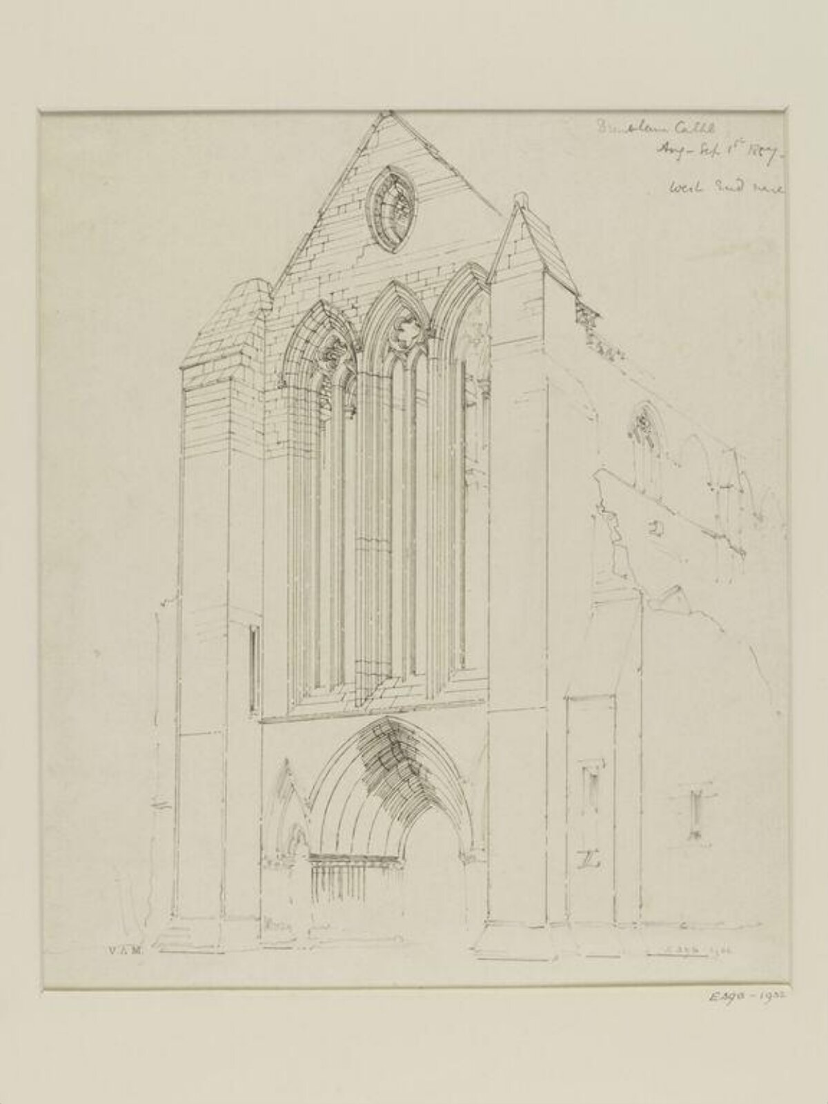 Drawing, 1857