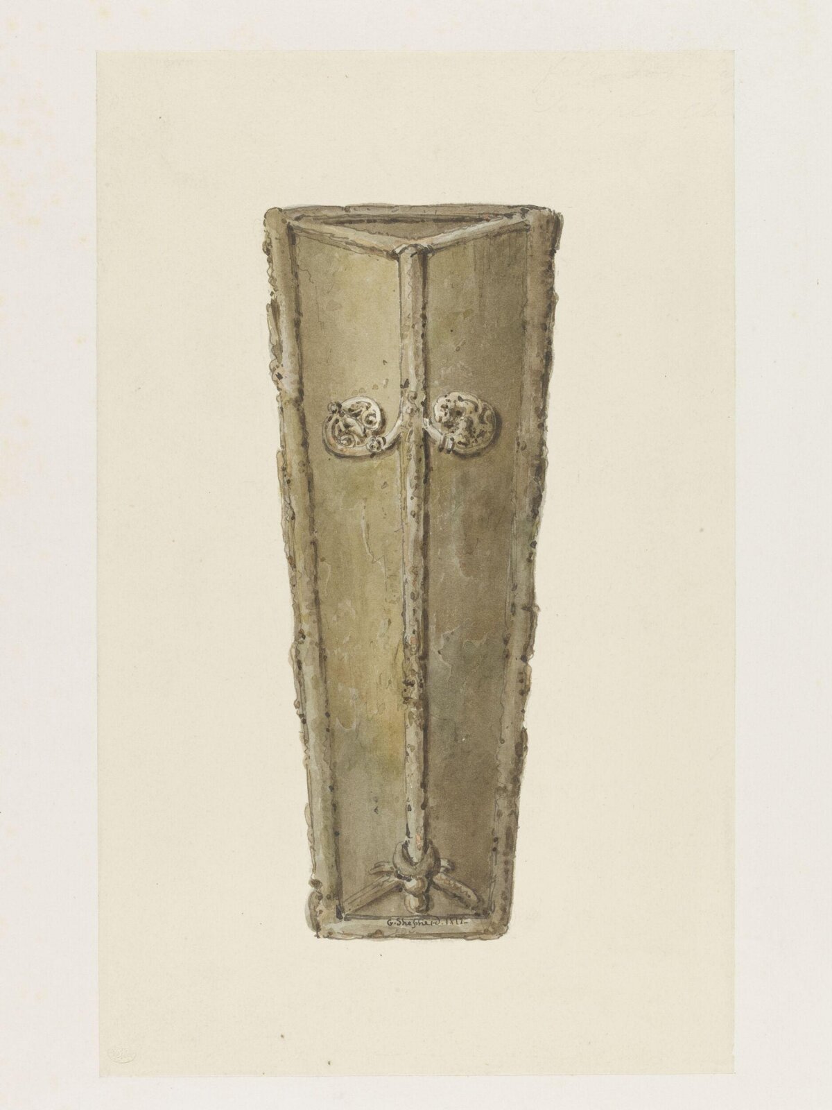 Drawing, George Shepherd, 1812
