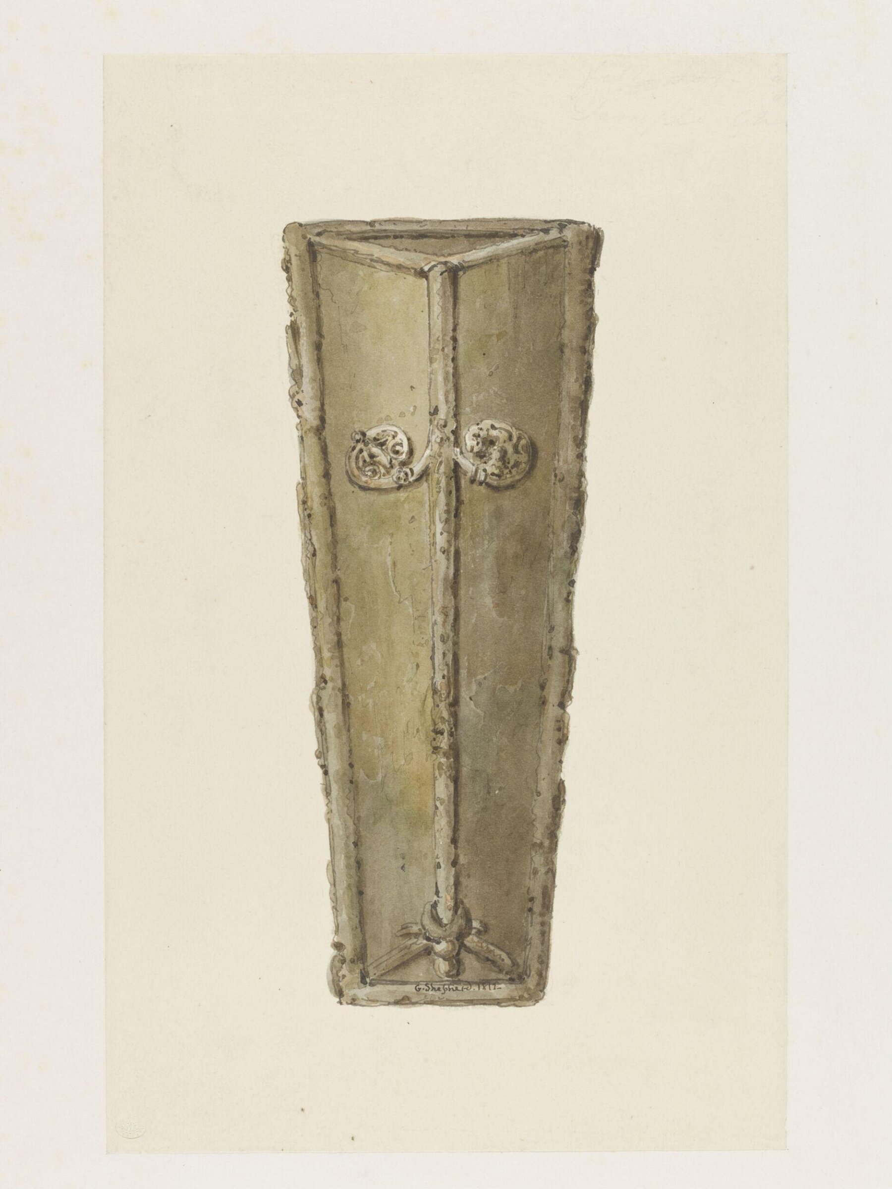Drawing, George Shepherd, 1812