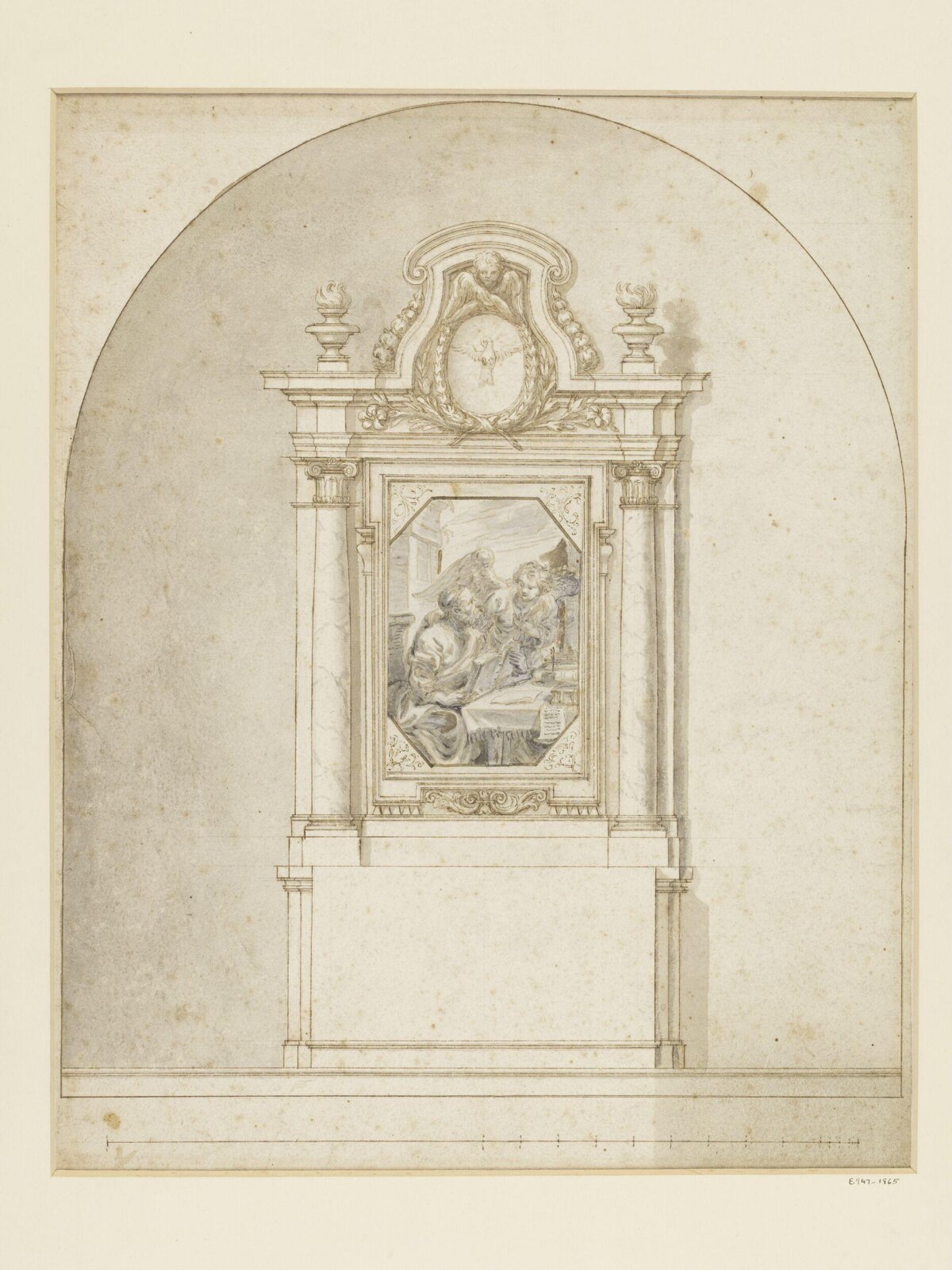 Drawing, John Talman, c. 1697-1726