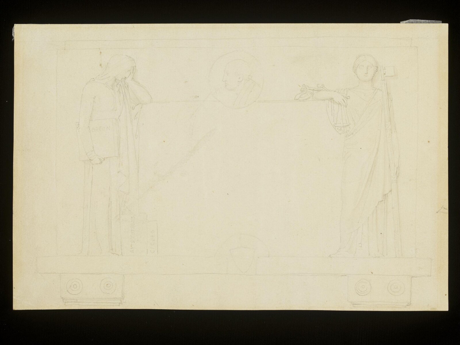 Drawing, john flaxman, c. 1775-1826