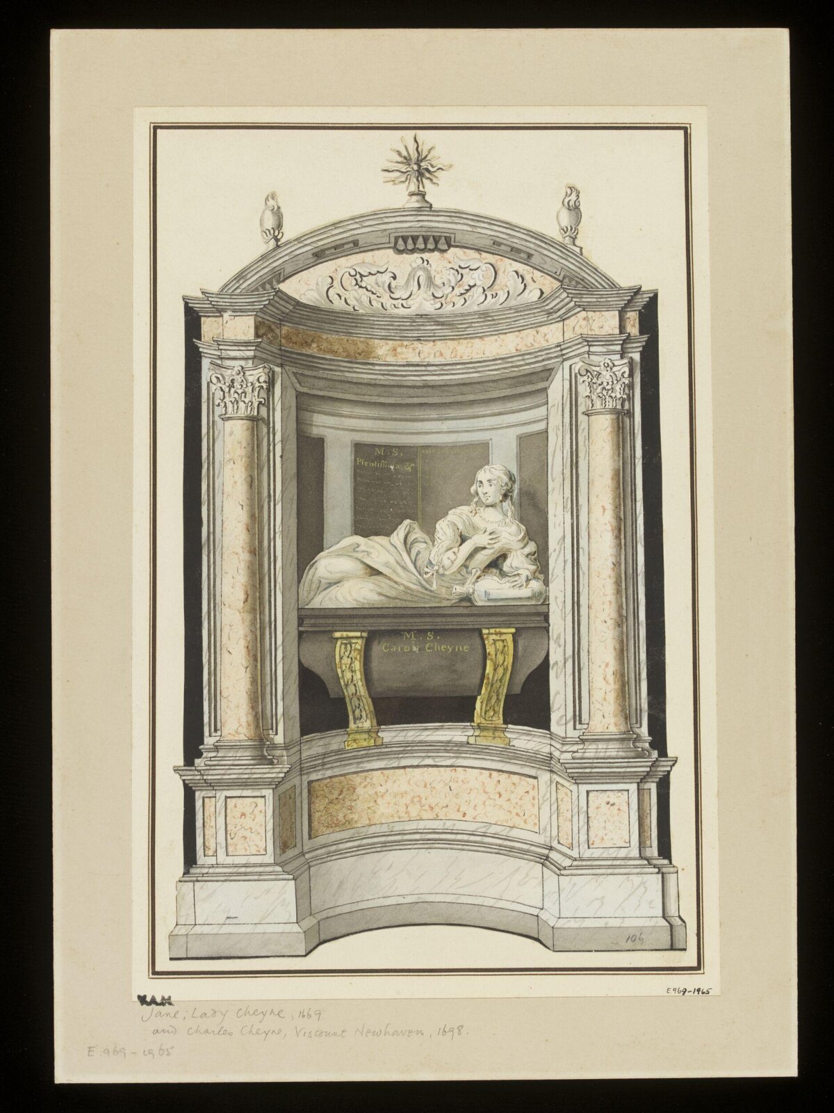 Drawing, c. 1669-1698