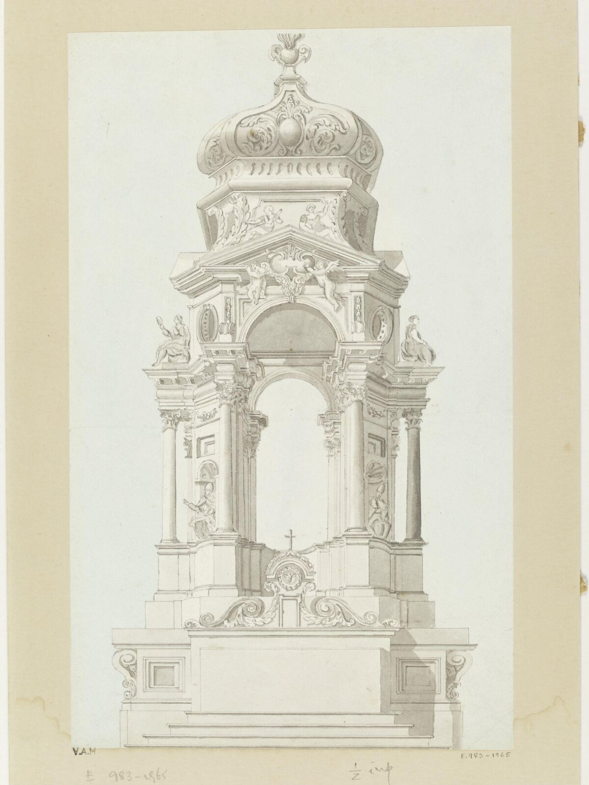 Drawing, c. mid 18th century