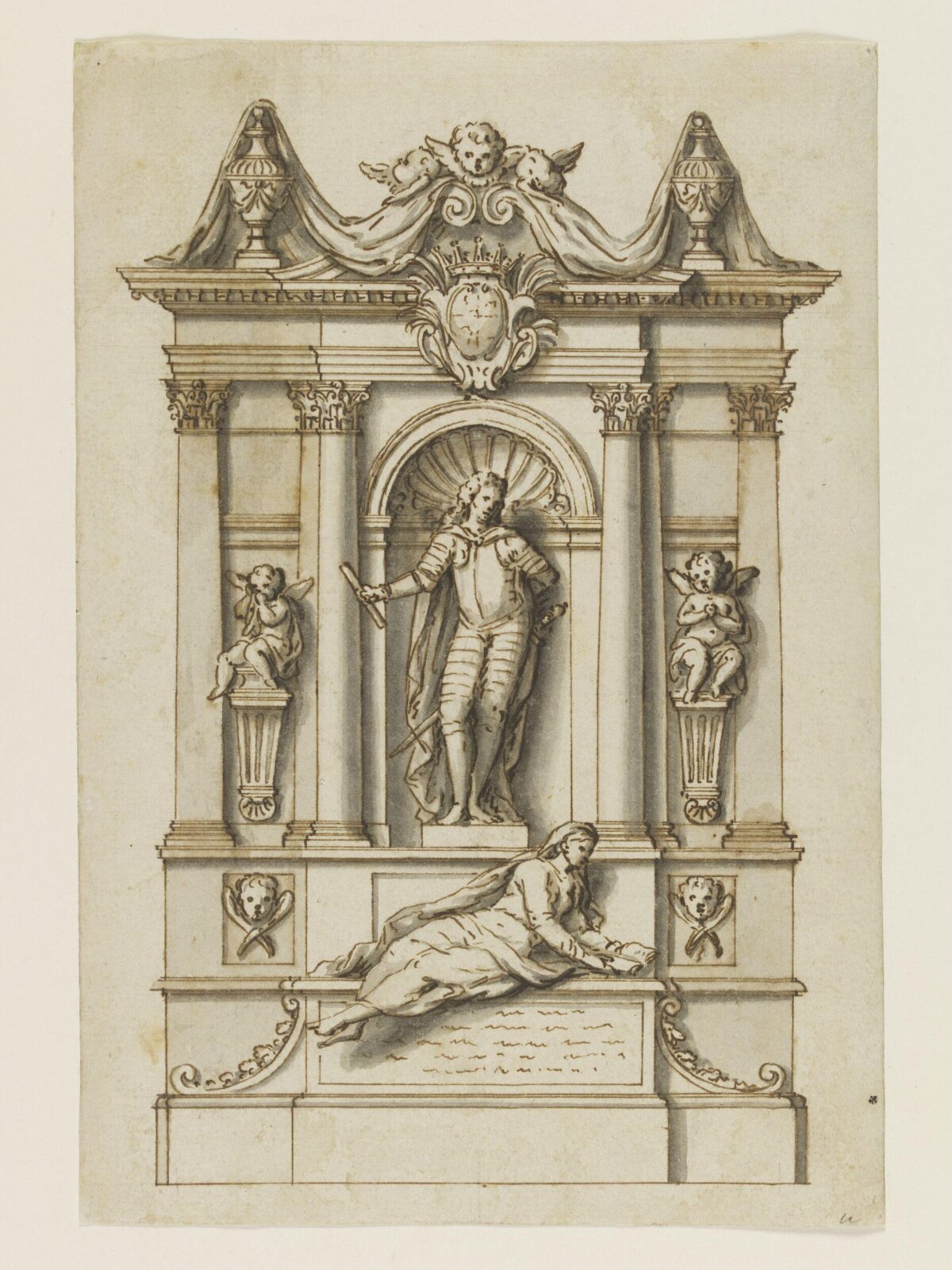 Drawing, c. late 17th century