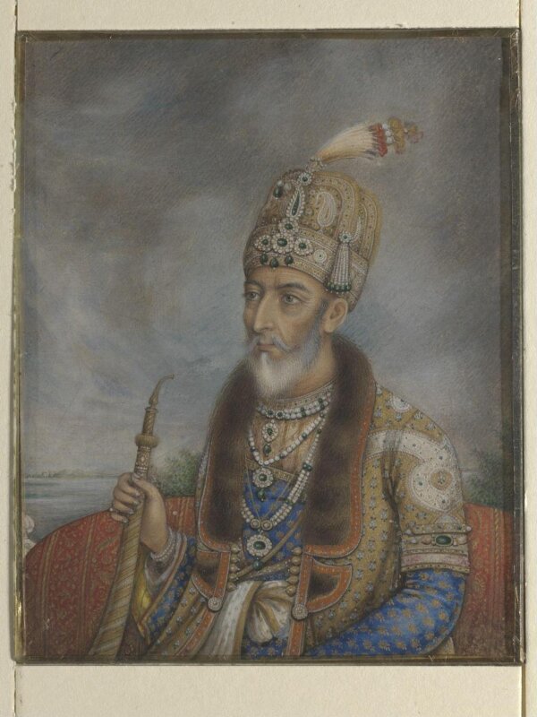 Bahadur Shah II (r. 1837-58), last Mughal emperor of India