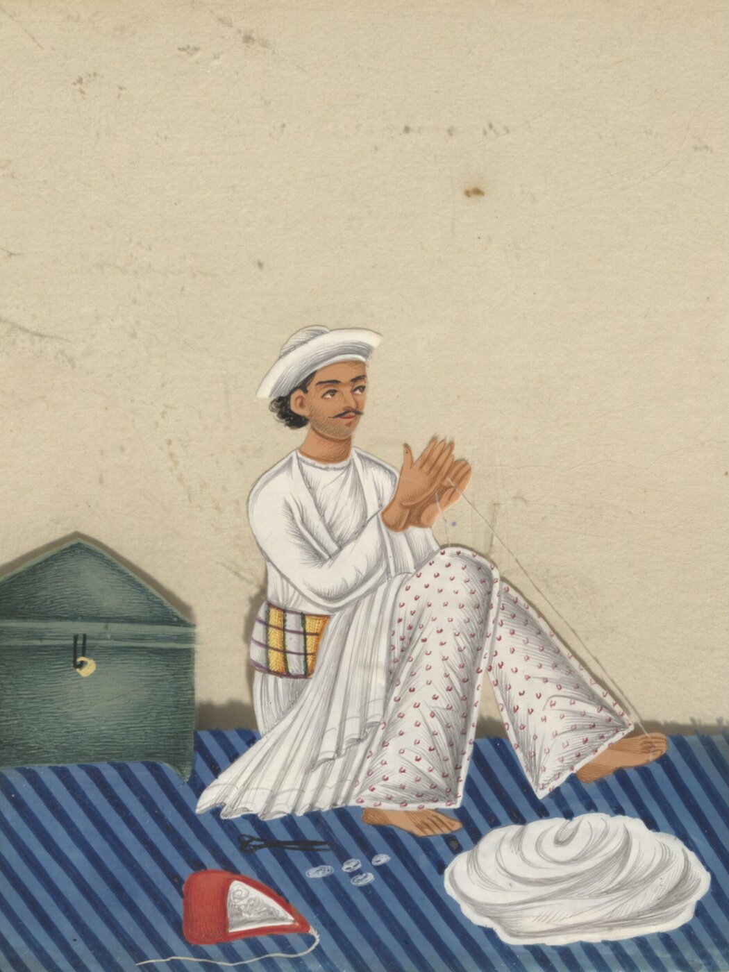 Unknown, One of eighteen paintings of trades and domestic servants.