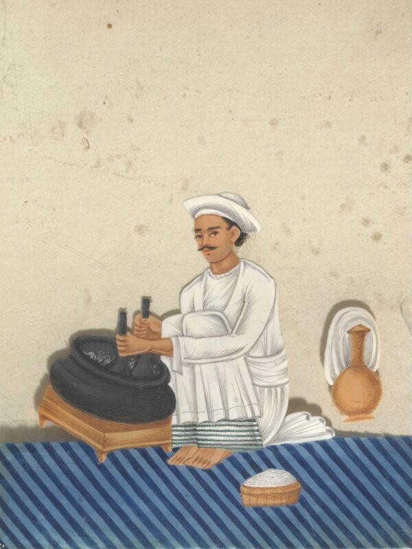 One of eighteen paintings of trades and domestic servants.