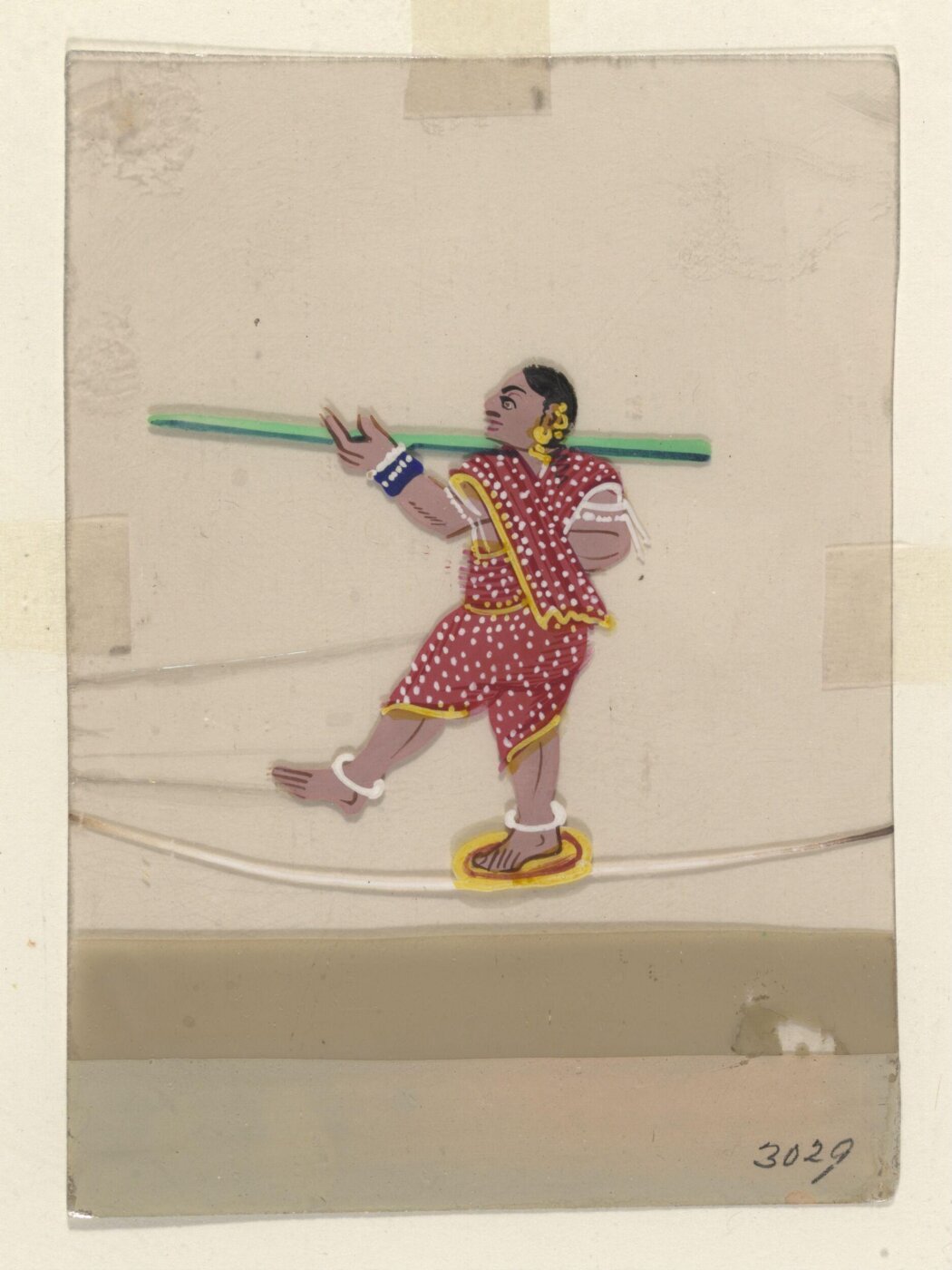 Unknown, One of twelve paintings of occupations, mainly entertainers.