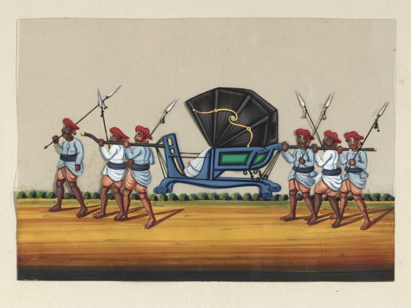 One of eleven paintings of occupations