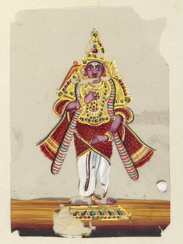 One of five paintings of Hindu deities. | Unknown | V&A Explore The ...