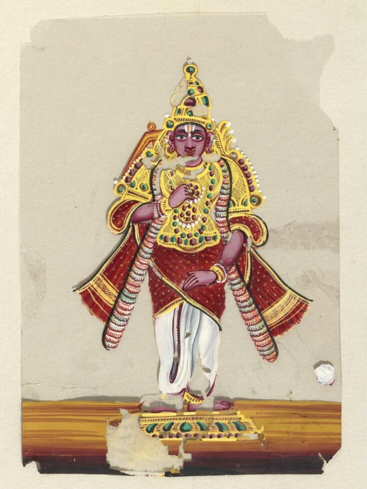 One of five paintings of Hindu deities. top image