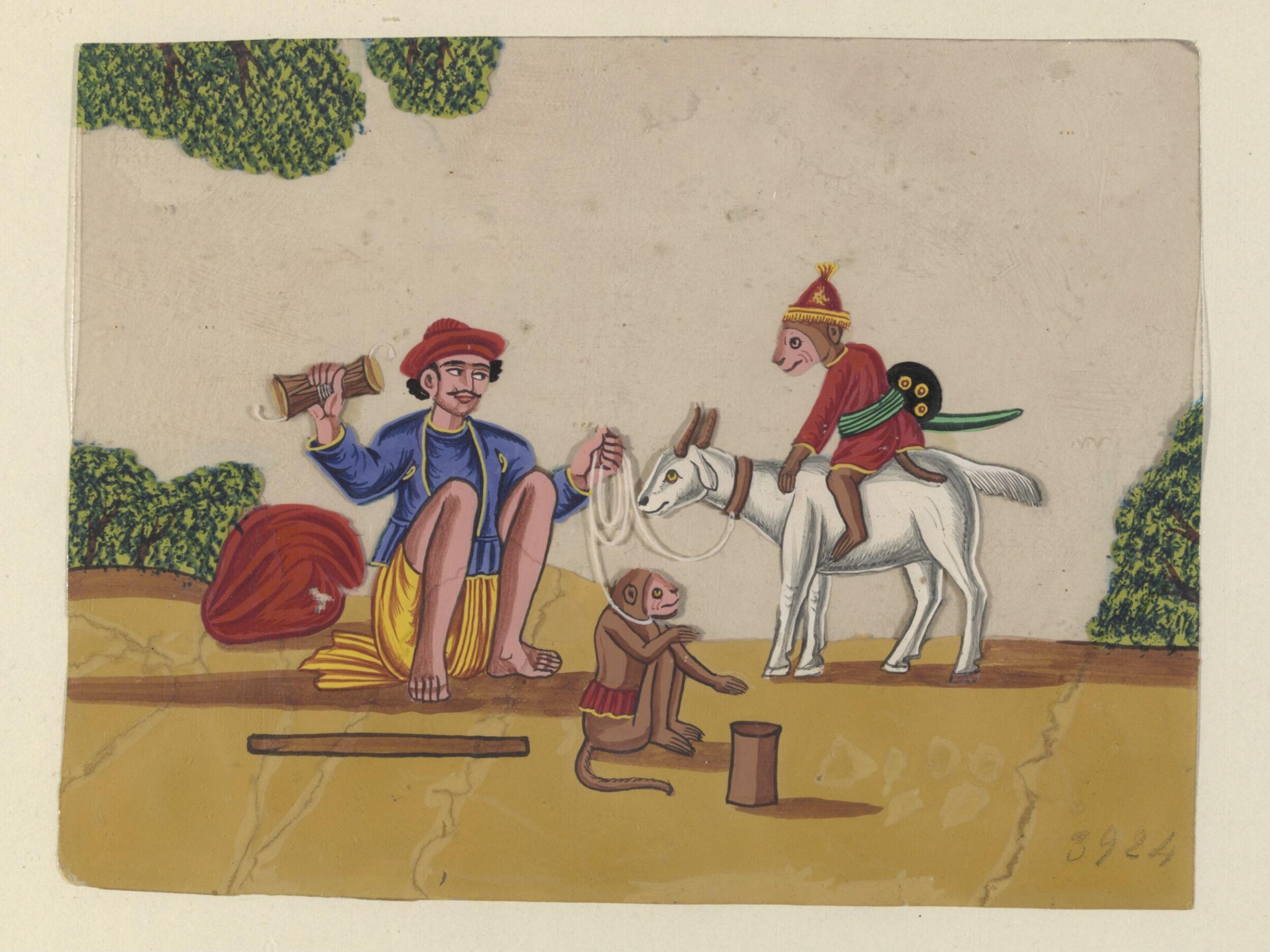 One of eleven paintings of occupations., ca.1870