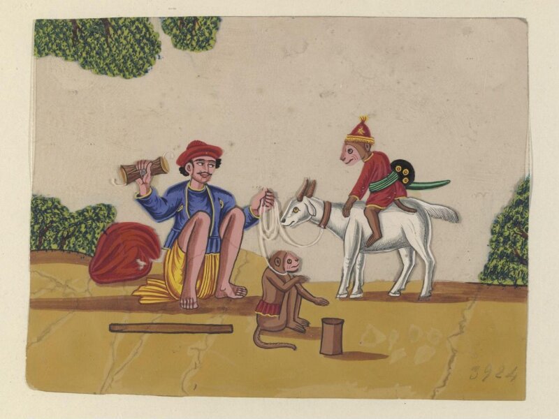 One of eleven paintings of occupations.