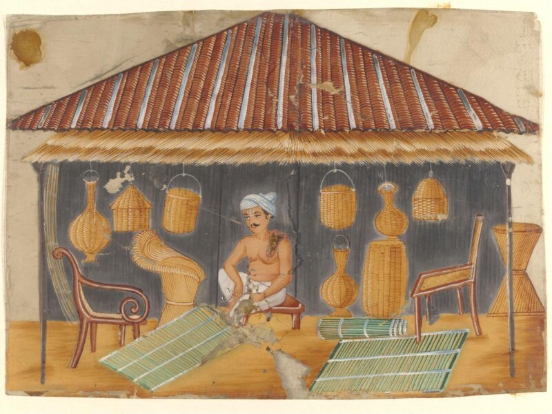 One of ten drawings of shops.