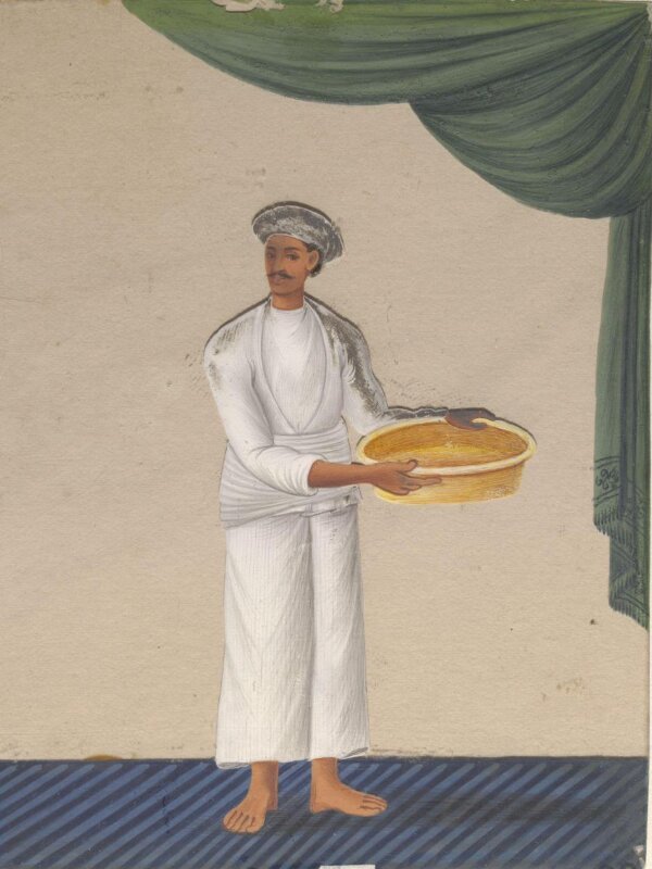 One of Seventeen paintings of domestic servants and tradesmen