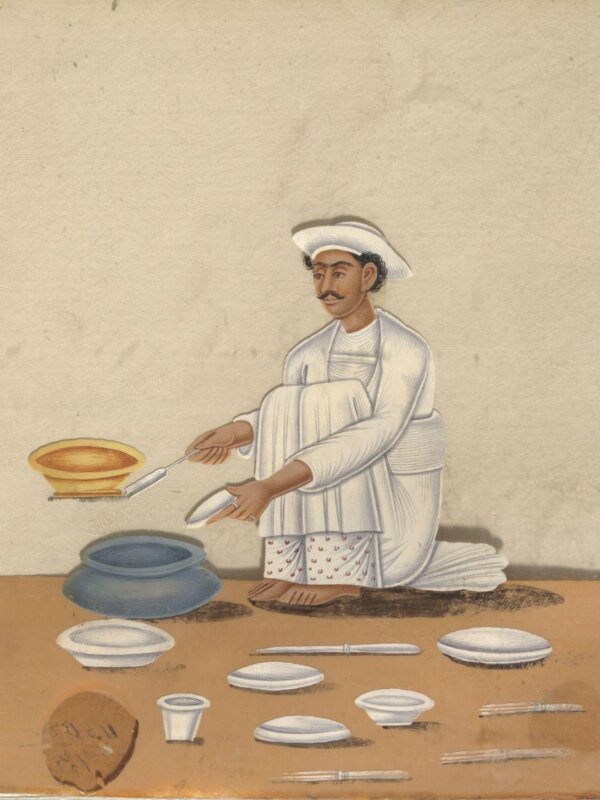 One of eighteen paintings of trades and domestic servants.
