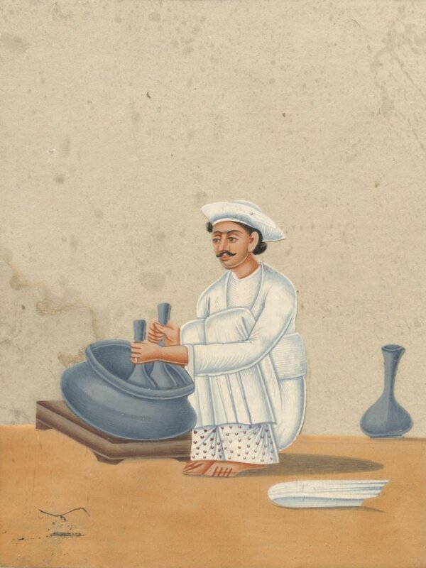 One of eighteen paintings of trades and domestic servants.