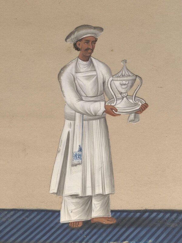 One of Seventeen paintings of domestic servants and tradesmen
