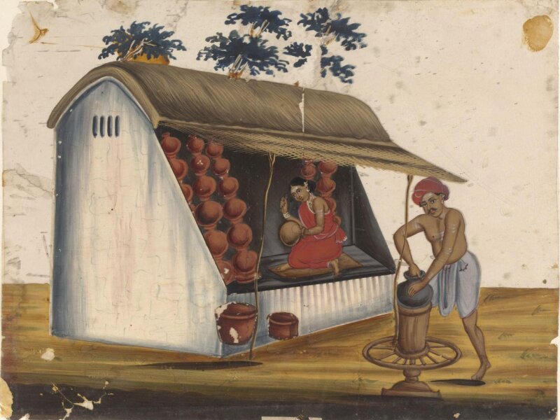 One of ten drawings of shops.