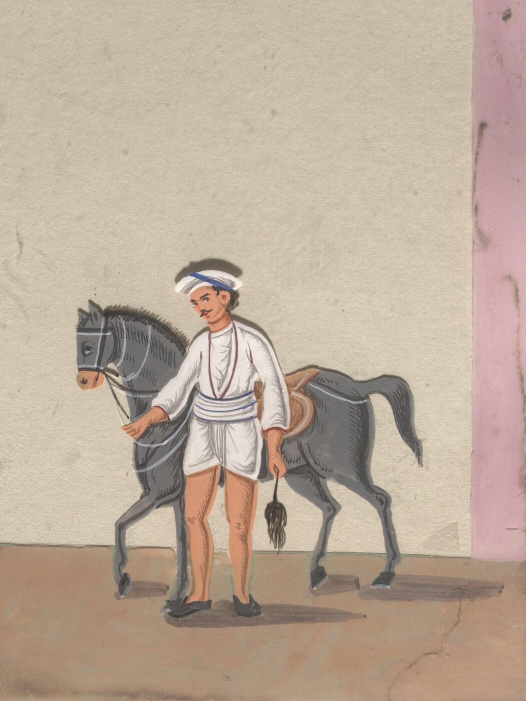 Unknown, One of seventeen paintings of occupations, especially domestic servants.