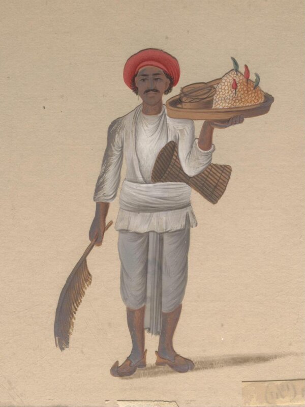 One of Seventeen paintings of domestic servants and tradesmen