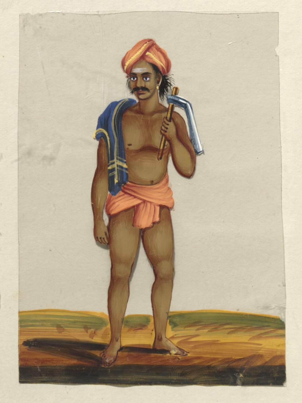 Unknown, One of twelve paintings depicting occupations.