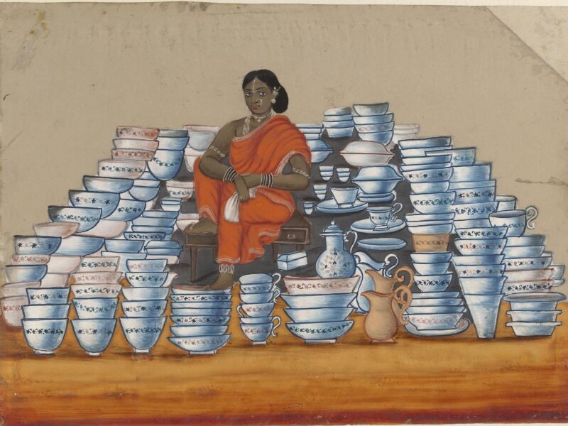 One of ten drawings of shops.