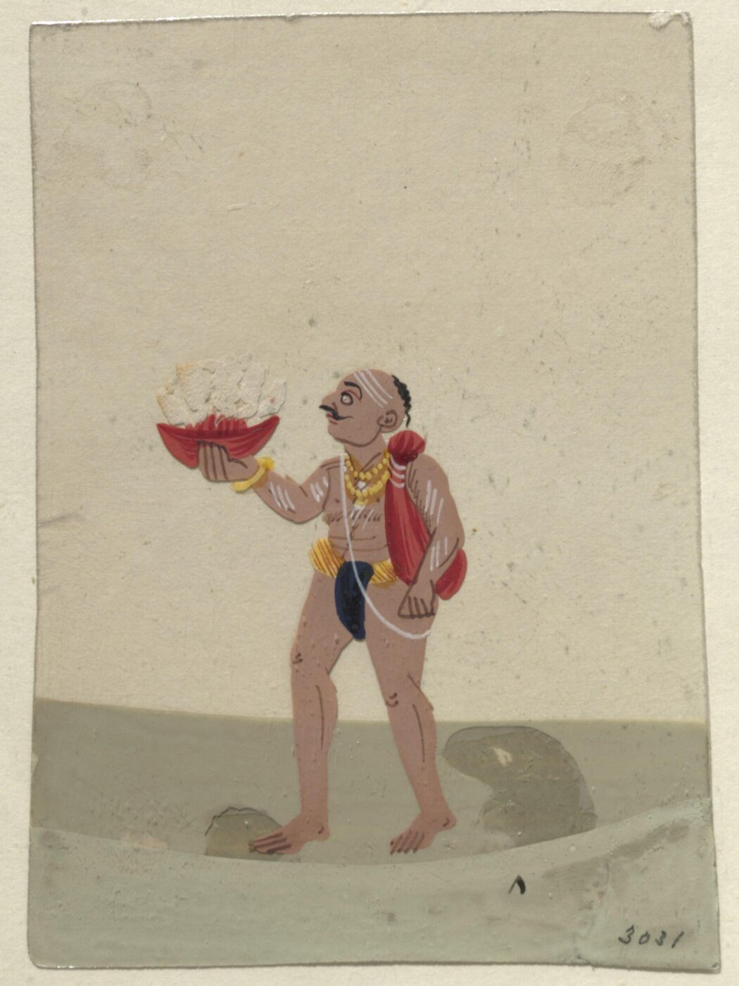 Unknown, Twelve drawings of unidentified ascetics and mendicants.