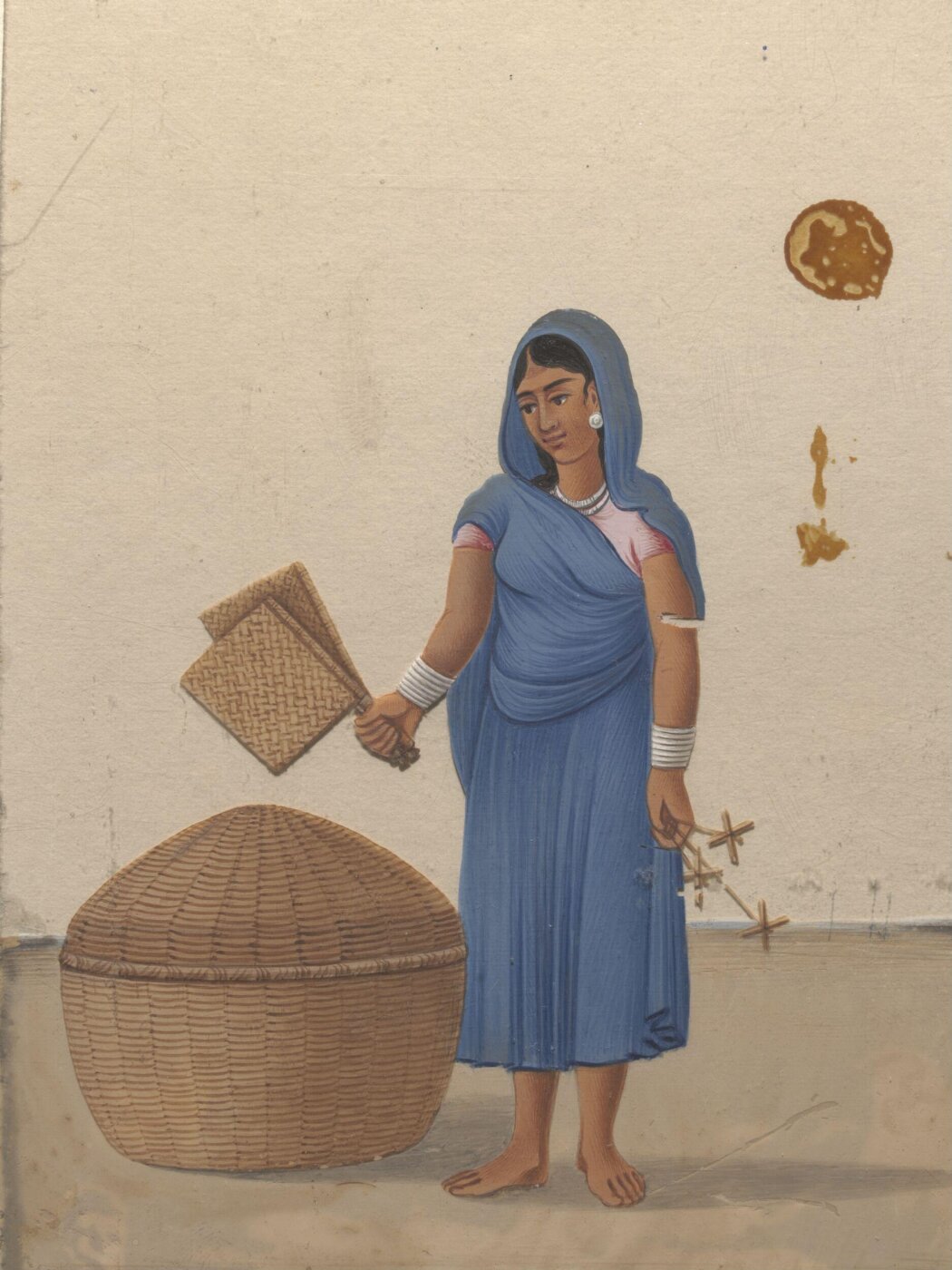 Unknown, One of Seventeen paintings of domestic servants and tradesmen