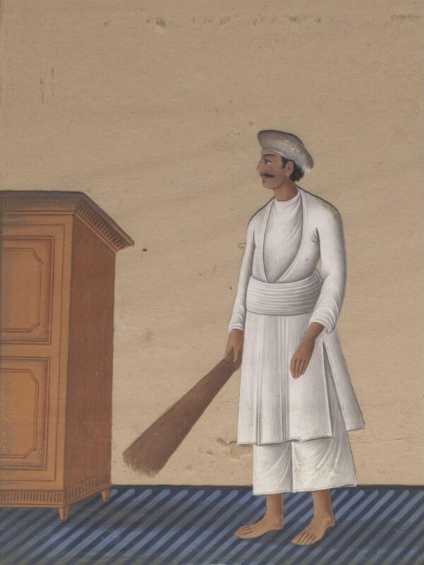 One of Seventeen paintings of domestic servants and tradesmen
