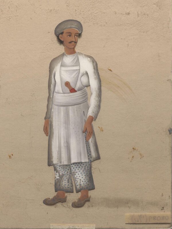 One of Seventeen paintings of domestic servants and tradesmen