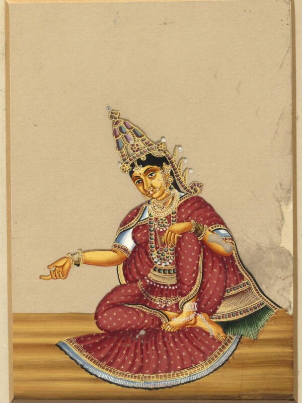One of twenty-eight paintings, fifteen depicting occupations, thirteen depicting deities.