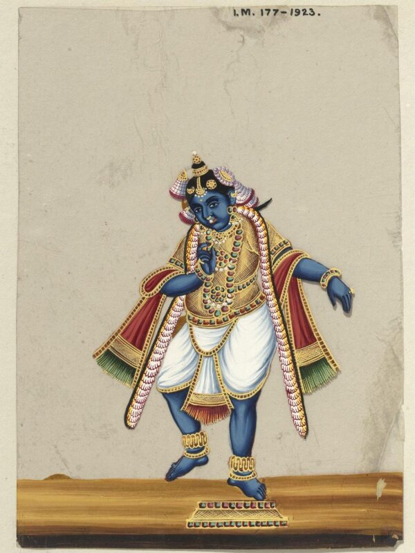 One of twenty-eight paintings, fifteen depicting occupations, thirteen depicting deities.