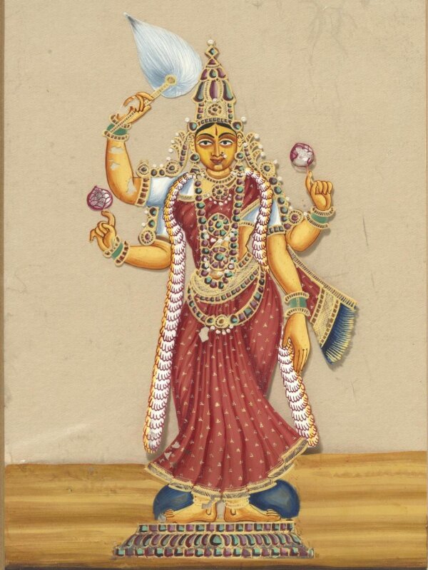 One of twenty-eight paintings, fifteen depicting occupations, thirteen depicting deities.